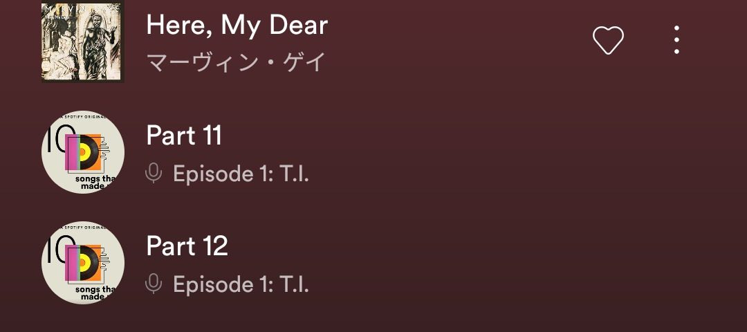 shows with music spotify ポッドキャスト