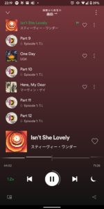 shows with music spotify ポッドキャスト